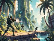 Játék Strike Force: Action platformer online