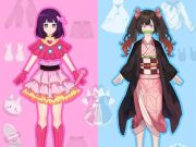 Játék Anime baba- DIY cosplay lány online