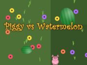 Játék Piggy vs görögdinnye online