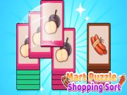 Játék Mart puzzle bevásárló rendezés online
