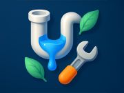 Játék Cső puzzle: Csatlakozás és áramlás online