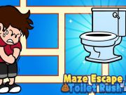 Játék A labirintus menekülési WC -rohanás online