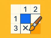 Játék Színes noogram puzzle online