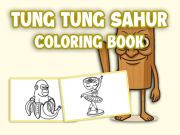 Játék Tung Tung sahur kifestőkönyv online
