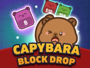 Játék Capybara blokk csepp online