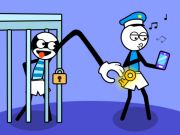 Játék Stickman Troll Thief rejtvény online
