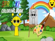 Játék Sprunki kifestőkönyv online