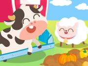 Játék Gyerekek boldog farm dudu online