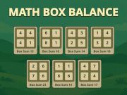 Játék Matematikai doboz egyensúly online