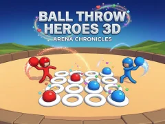 Játék Ball Throw Heroes 3D online