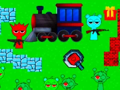 Játék Sprunki halott sínek online