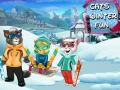 Játék Macskák téli szórakozása online