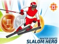 Játék Téli Sportok: Slalom Hős online