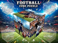 Játék Football Cube Puzzle online