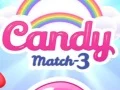 Játék Candy Match 3 online