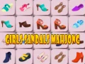 Játék Lányok Papucs Mahjong online