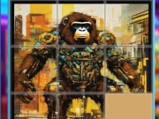 Játék Gorilla csúszó rejtvények online