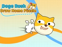 Játék Doge rohanás rajzolja a hazai puzzle -t online
