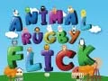 Játék Állatok Rugby Flick online