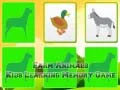 Játék Farm Állatok: Gyermekek Tanulási Memória online