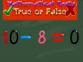 Játék Matematikai feladatok igaz vagy hamis online