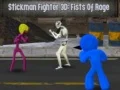 Játék Stickman Harcos 3D: Harag Ütések online