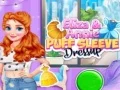Játék Eliza és Annie: Puff Ujjú Öltöztetős Játék online
