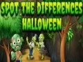 Játék Találd meg a különbségeket: Halloween online