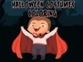 Játék Halloween Jelmezek Kifestő online