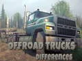 Játék Offroad Teherautók Különbségei online