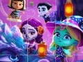 Játék Szuper Szörny Halloween Puzzle online