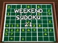 Játék Hétvégi Sudoku 21 online