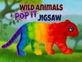 Játék Vadállatok Pop It Puzzl online