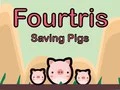 Játék Fourtris: Disznók megmentése online