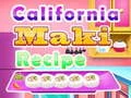 Játék Kaliforniai Maki recept online