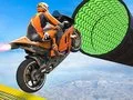 Játék Motorkerékpáros mutatványok vezetése online