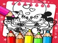 Játék Mickey Egér Színező online