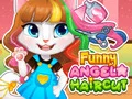 Játék Vicces Angela frizura online Játék Vicces Angela frizura online