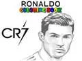 Játék Ronaldo Színezőkönyv online