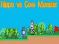 Játék Hippopotámusz a Tehén Szörny ellen online Játék Hippopotámusz a Tehén Szörny ellen online