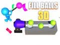 Játék Töltsd Ki a Labdákat 3D online