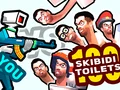 Játék Te ellen 100 Skibidi WC online