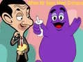 Játék Amikor Mr. Bean találkozik Grimace-szel online Játék Amikor Mr. Bean találkozik Grimace-szel online