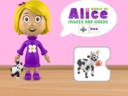 Játék Alice Világa Képek és Szavak online