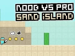 Játék Noob vs Pro: Homoksziget online