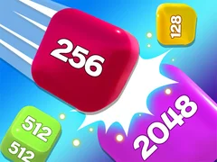 Játék Lánc Kocka 2048 3D Összevonó Játék online