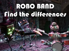 Játék Robot Banda - Találd Meg a Különbségeket online Játék Robot Banda - Találd Meg a Különbségeket online