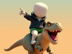 Játék Stickman. Dinosaur Arena online