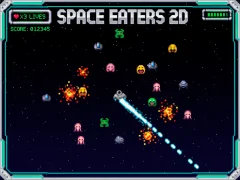 Játék Space Eaters 2D online