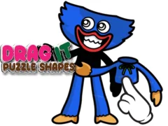 Játék Drag it Puzzle alakzatok online